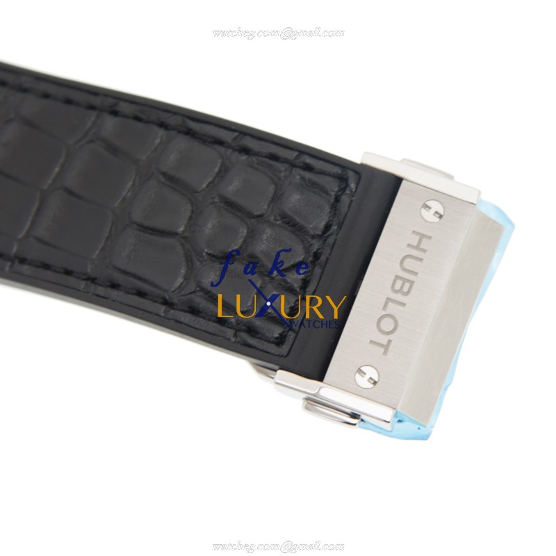 Hublot 511.NX.1171.LR Titanium Automatic Replica Watch with Black Dial Rubber Strap - Image 4