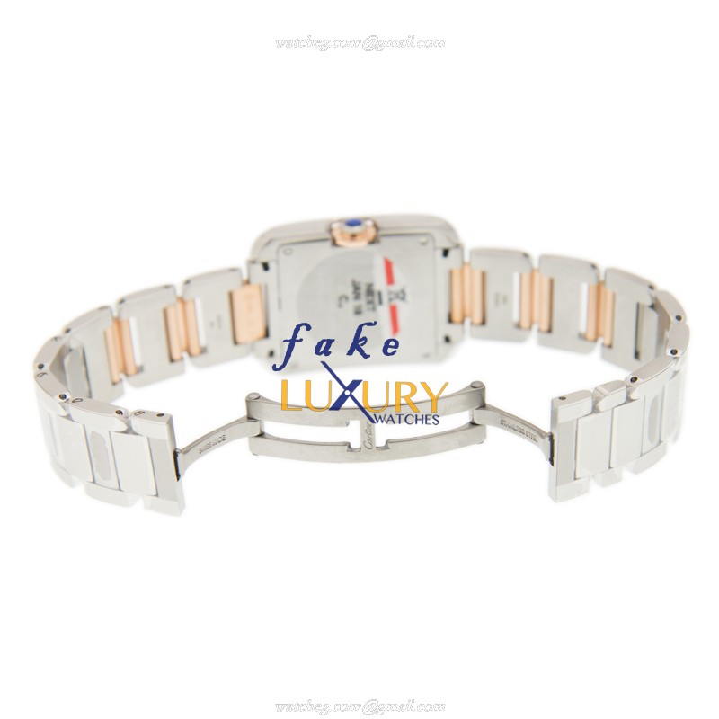 Cartier TANK WT100032 Replica Watch Quartz Silver Dial Stainless Steel Case - Image 5