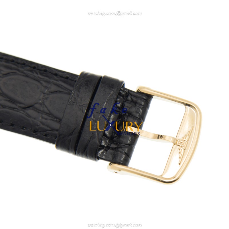 Longines L4.921.2.12.2 Replica Watch Automatic Movement PVD Gold Case White Dial Alligator Strap - Image 4