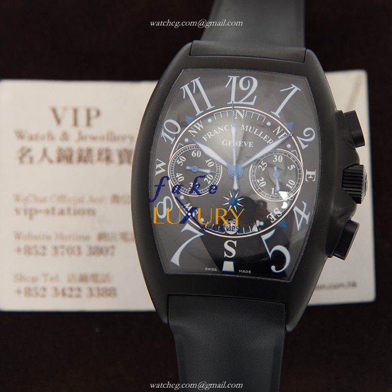 Franck Muller 9080 CC AT NR MAR AC MARINER Auto Stainless Steel Case Replica Watch - Image 4