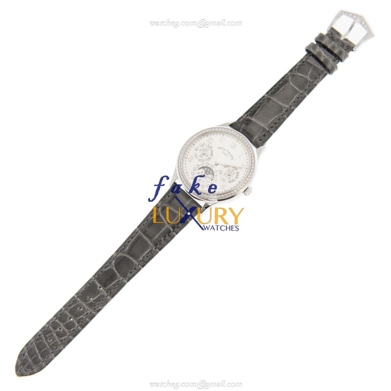 Patek Philippe 7140G-001 Grand Complications Replica Watch, Automatic, 18kt White Gold & Diamond - Image 2