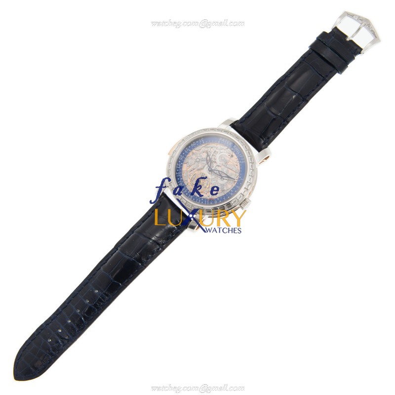 Patek Philippe 5104P Grand Complications Replica Watch, Automatic, Platinum Case, Skull Dial - Image 2