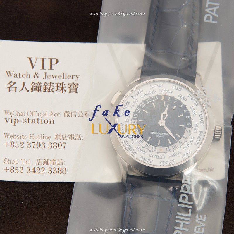 Patek Philippe 5230G-010 Grand Complications 18kt White Gold Automatic Blue Dial Replica Watch - Image 4