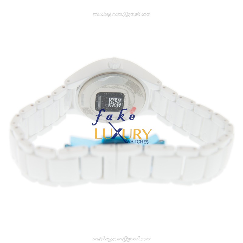 Rado TRUE Automatic Replica Watch R27244902 White Dial Ceramic Case - Image 4