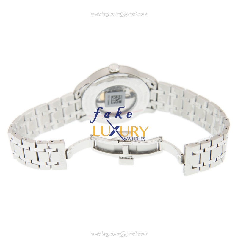 Tissot T099.407.11.058.00 Replica Watch, Black Dial, Steel Bracelet, Automatic Movement - Image 5