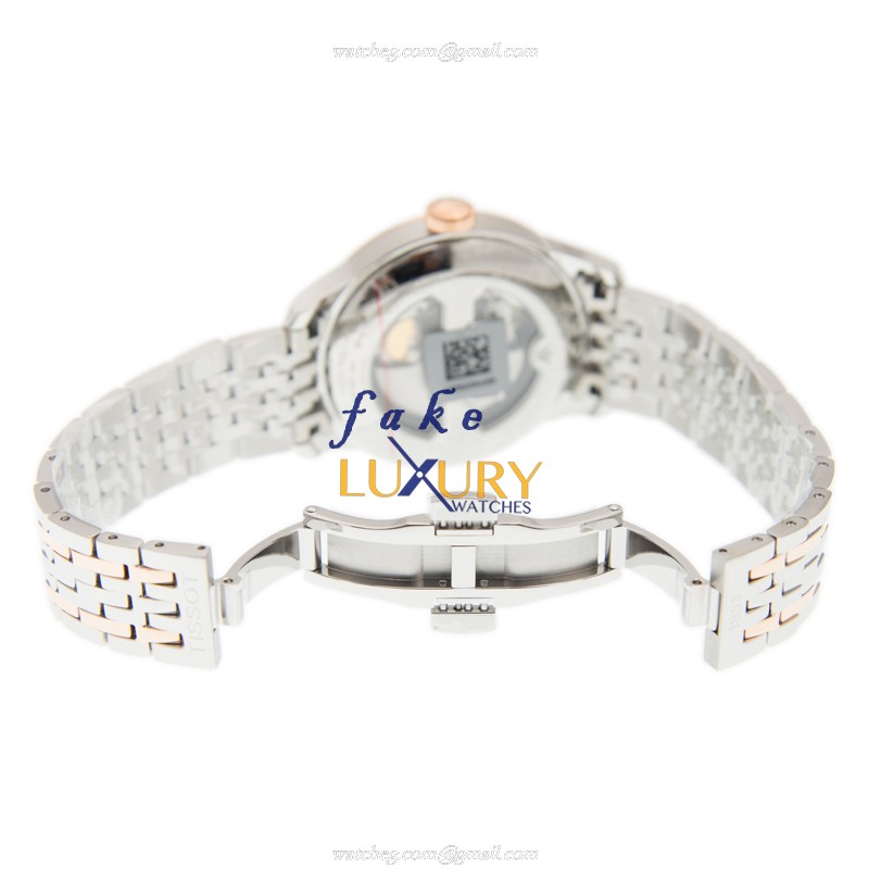 Tissot T006.407.22.033.00 T-Classic Automatic Replica Watch, Silver Dial, Stainless Steel Diamonds - Image 4