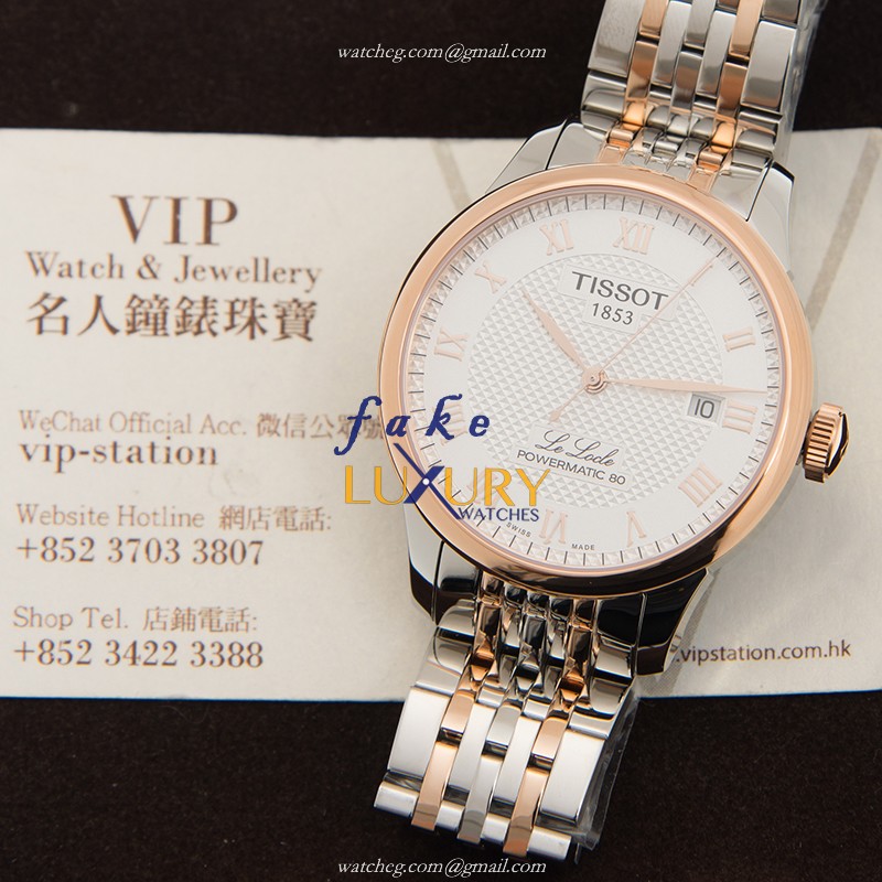 Tissot T006.407.22.033.00 T-Classic Automatic Replica Watch, Silver Dial, Stainless Steel Diamonds - Image 5