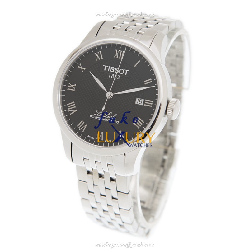 T006.407.11.053.00 - Tissot T-Classic Automatic Replica Watch Black Dial Silver Stainless Steel - Image 3