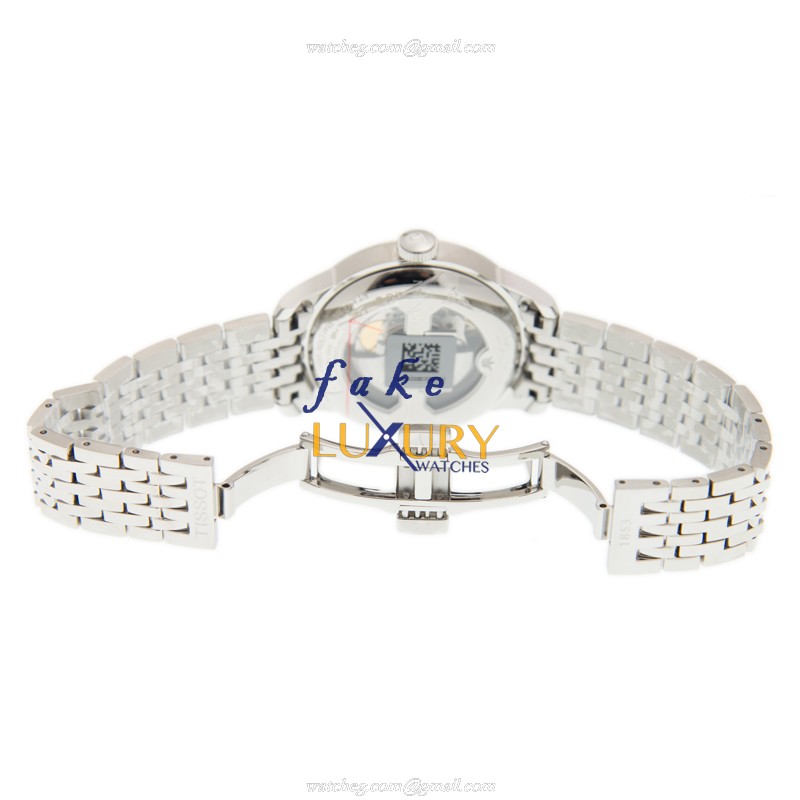T006.407.11.053.00 - Tissot T-Classic Automatic Replica Watch Black Dial Silver Stainless Steel - Image 5