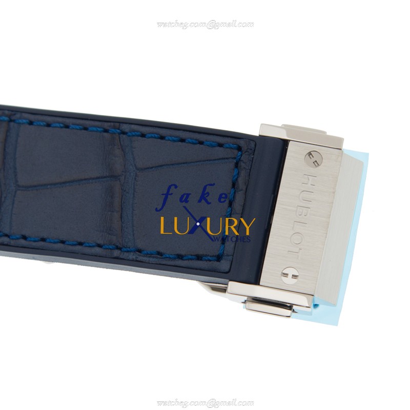 - HUB542NX7170LR - Hublot Classic Fusion Automatic Titanium Replica Watch - Blue Dial - Image 4