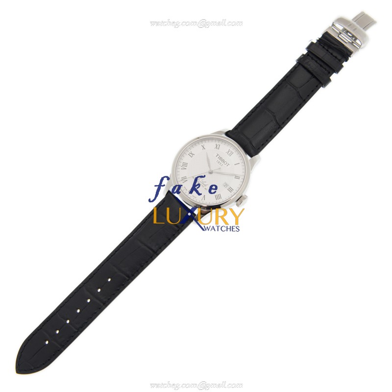 Tissot T-CLASSIC T006.407.16.033.00 - Replica Watch - Automatic - Silver Dial - Leather Strap - Image 2