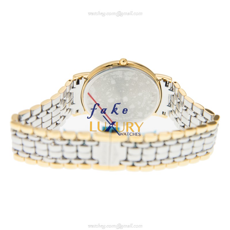 Longines L4.790.2.32.7 PRESENCE Replica Watch, Gold Dial, Quartz Movement, Steel & Gold Case - Image 4
