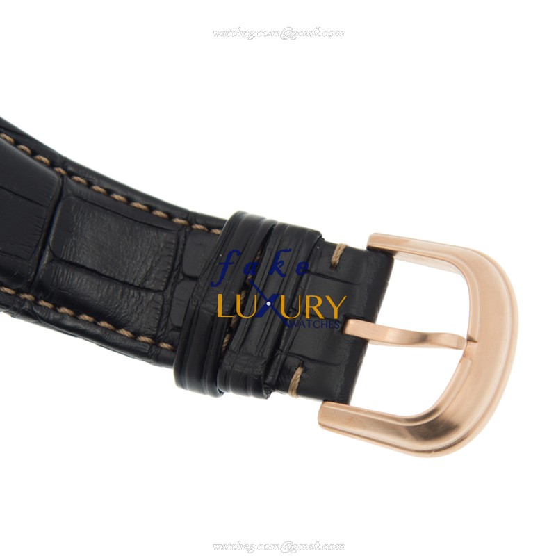 Franck Muller 9900SCDTGPGTTNR5N | Automatic | 18kt Rose Gold & Steel | Black Dial | Alligator Strap - Image 4