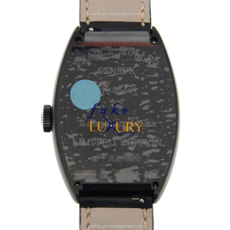 Franck Muller 5850 SC CASA NR AC Cintree Curvex Replica Watch, Automatic, Black Dial, Steel Case - Image 3