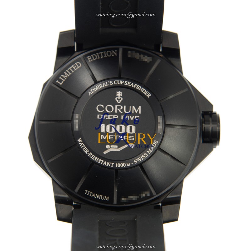 Corum Admirals Cup 947.950.86/0371 AN16 | Automatic Titanium Black Rubber | Replica Watch - Image 3