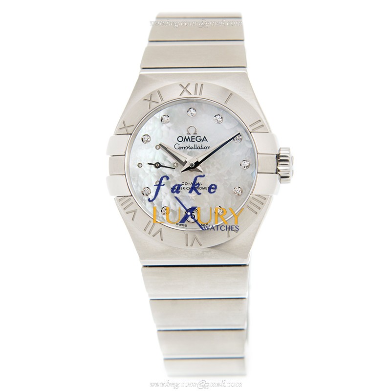 Omega 127.10.27.20.55.001 Constellation Automatic Stainless Steel Replica Watch - Swiss Movement - Image 2