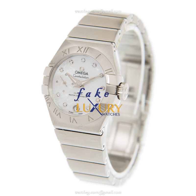 Omega 127.10.27.20.55.001 Constellation Automatic Stainless Steel Replica Watch - Swiss Movement - Image 3