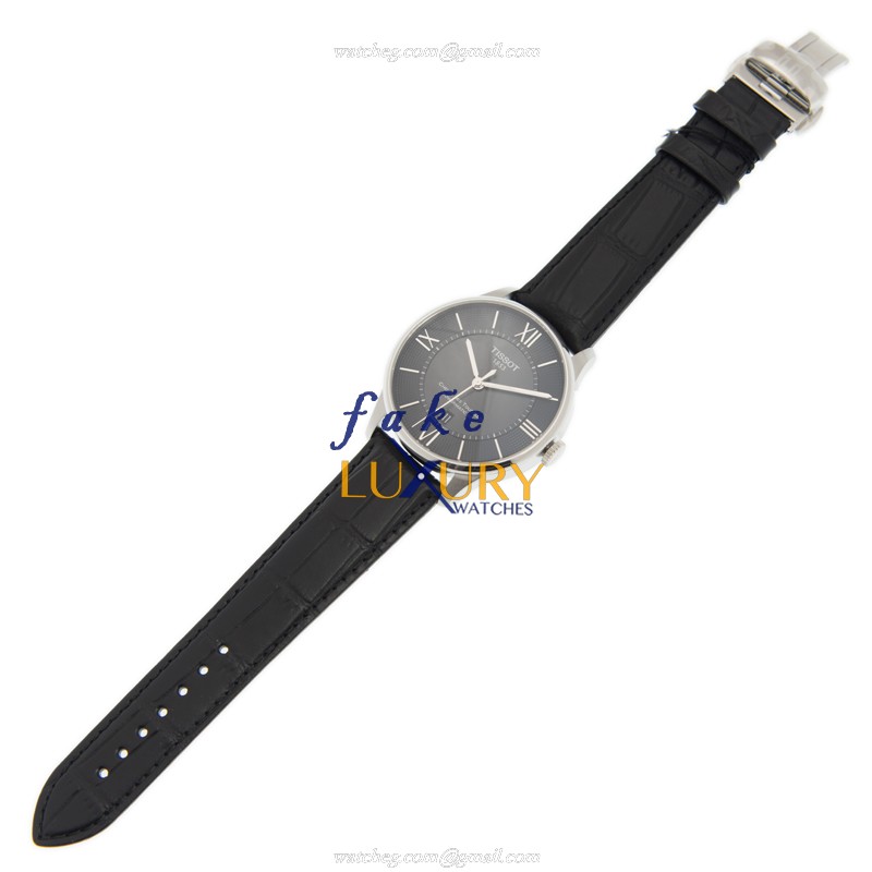 Tissot T-CLASSIC Replica Watch T099.407.16.058.00 Automatic Movement Black Dial Stainless Steel - Image 2