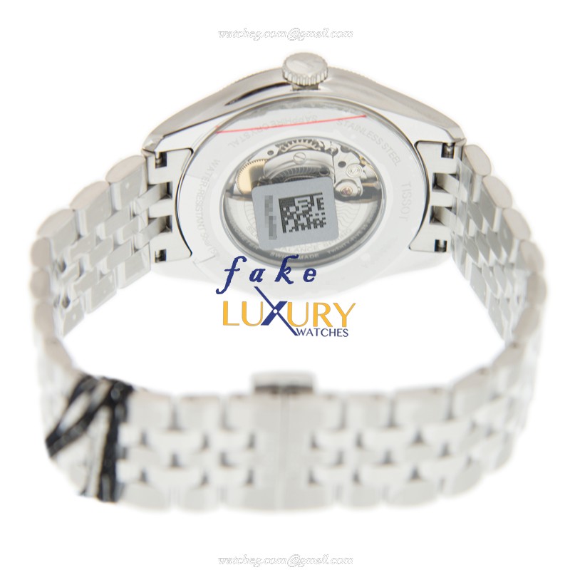Tissot T-CLASSIC T108.408.11.037.00 Automatic Silver Dial Stainless Steel Replica Watch - Image 4