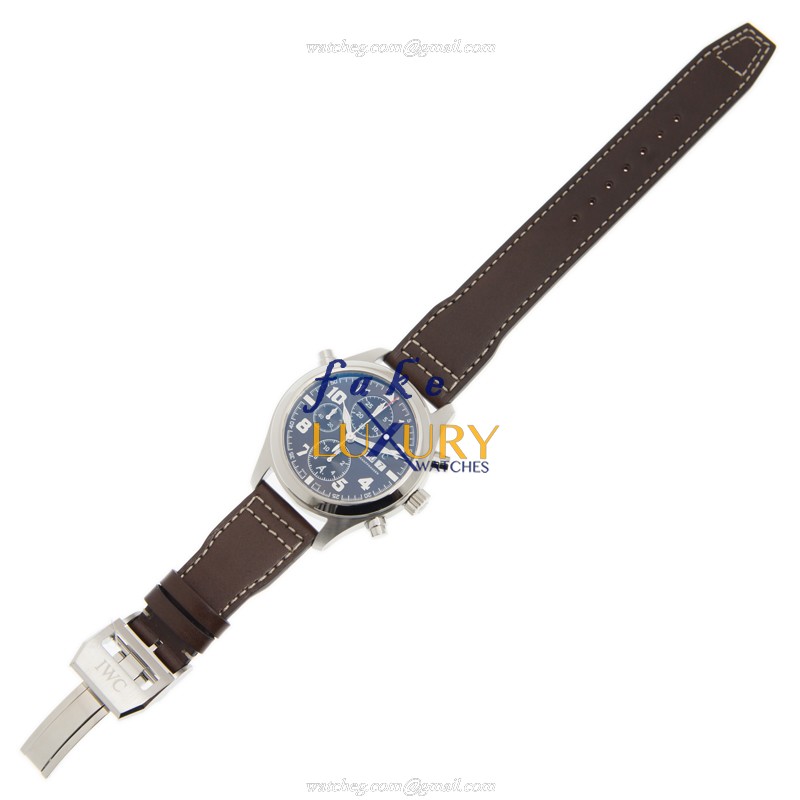 IWC IW371808 Replica Watch, Brown Dial, Steel Case, Automatic Movement, Cowhide Strap - Image 2