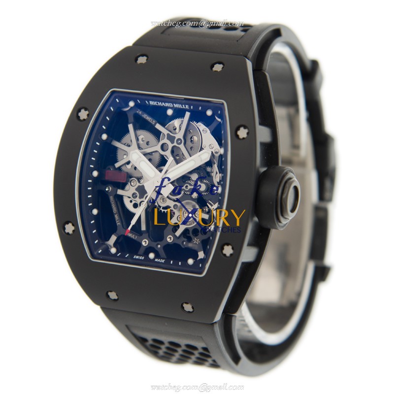 Richard Mille RM35 AN AL-CA Replica Watch, Black Dial, Titanium Case, Automatic - Image 3