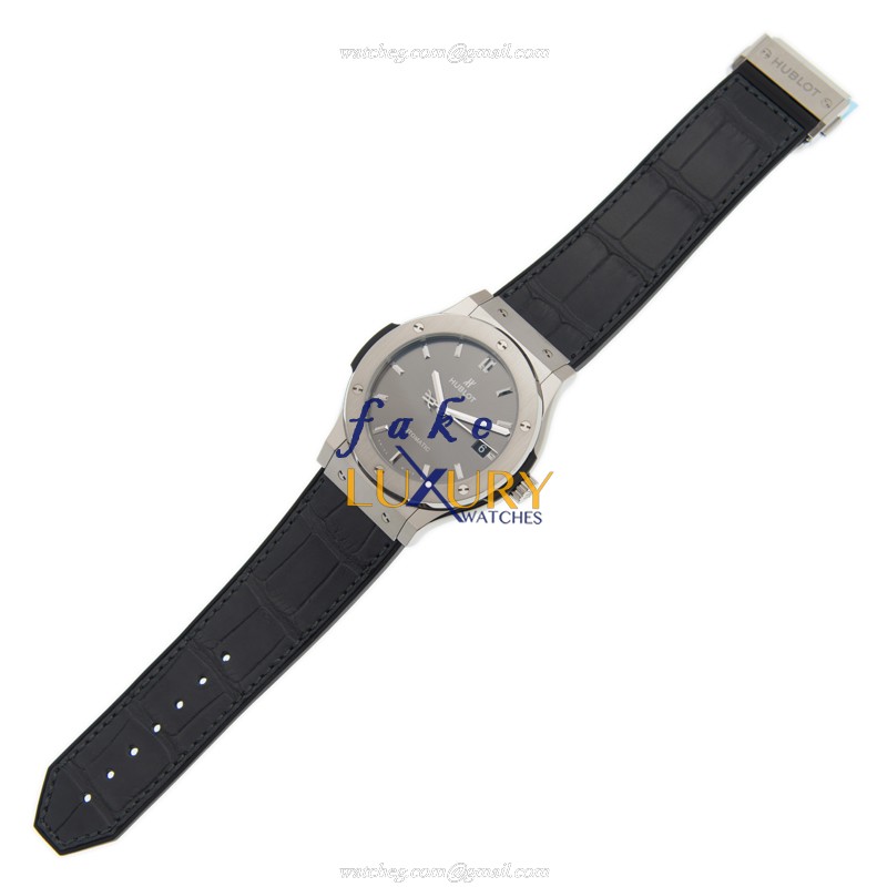Hublot 511.NX.7071.LR Classic Fusion Auto Titanium Replica Watch, Swiss Movement, Dark Grey Dial - Image 2