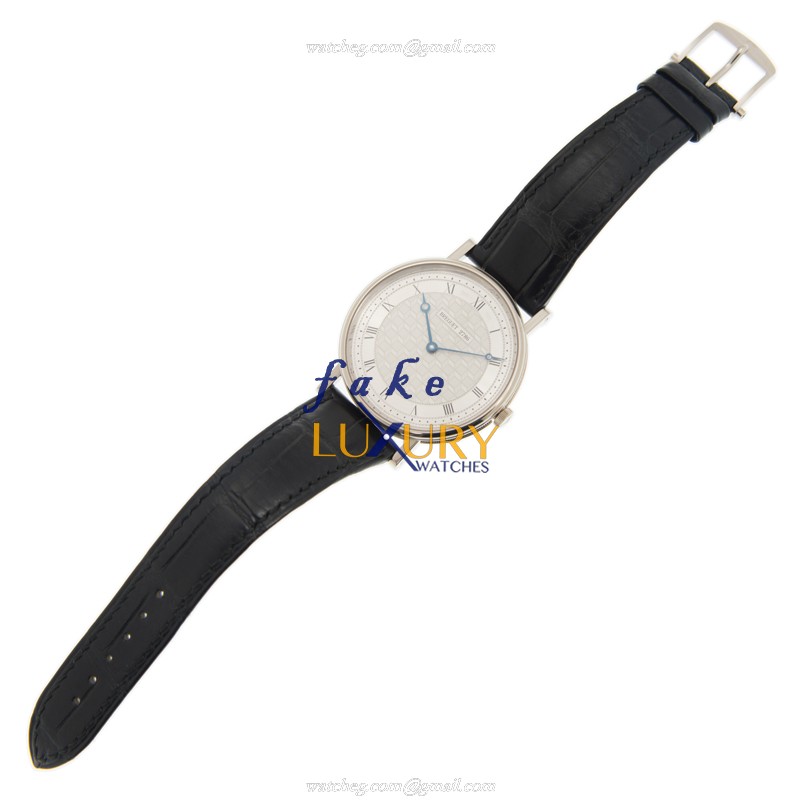 Breguet 5967BB/11/9W6 Replica Watch, Silver Dial, 18kt White Gold Case, Manual Wind - Image 2