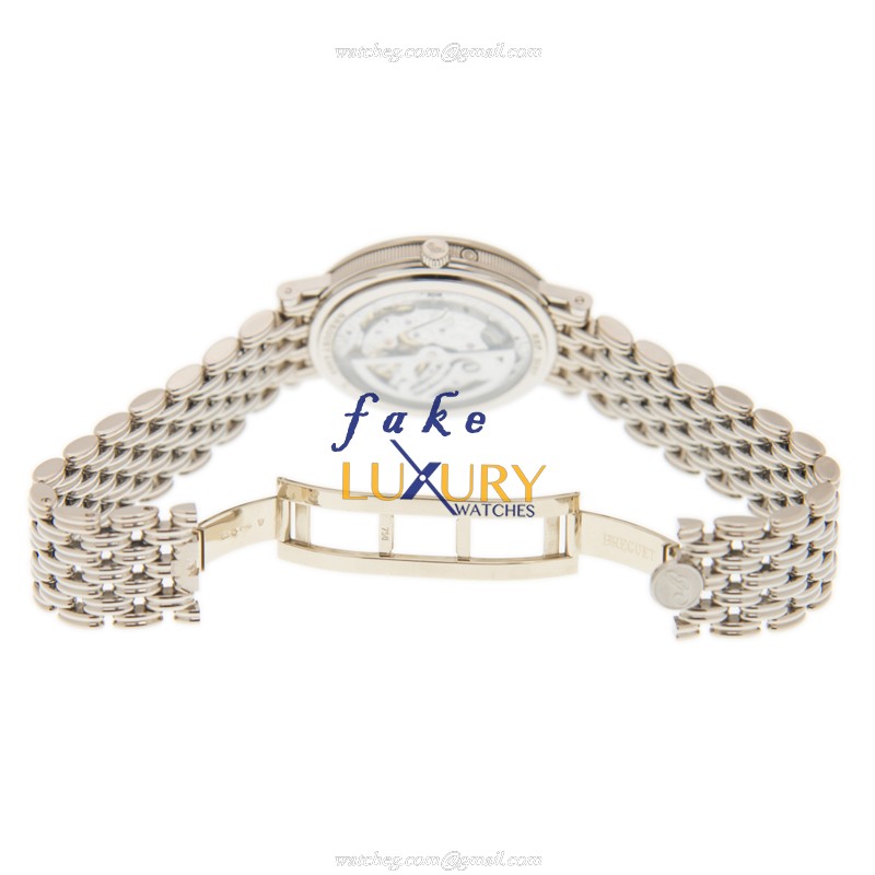 Breguet 3137BB/11/BAO Classic Automatic Replica Watch, 18kt White Gold Case, Silver Dial - Image 5