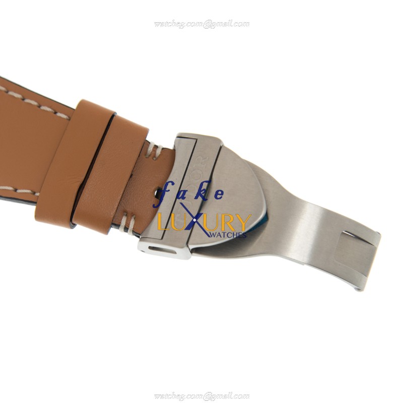 Tudor 79910-LS | Automatic | Steel | Black Dial | Brown Leather | Replica Watch - Image 4
