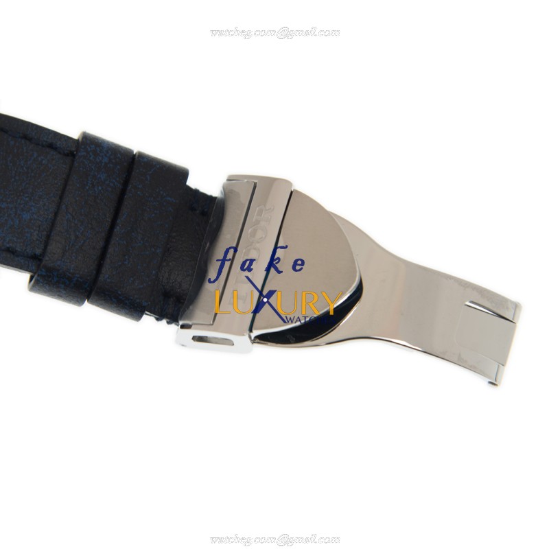 Tudor Heritage Ranger 79230B-LS Automatic Steel Case Black Dial Leather Strap Replica Watch - Image 4