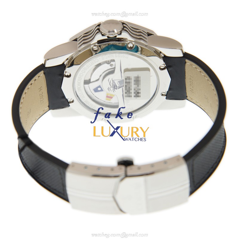 Corum Admirals Cup Automatic Stainless Steel A082/03554 Silver Dial Rubber Strap Replica Watch - Image 4