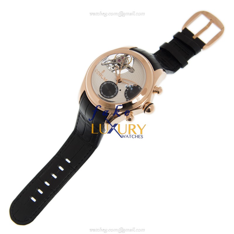 Corum 398.100.55-0001 BG01 CLASSIC - Replica Watch - Automatic - 18kt Rose Gold - White Dial - Image 2