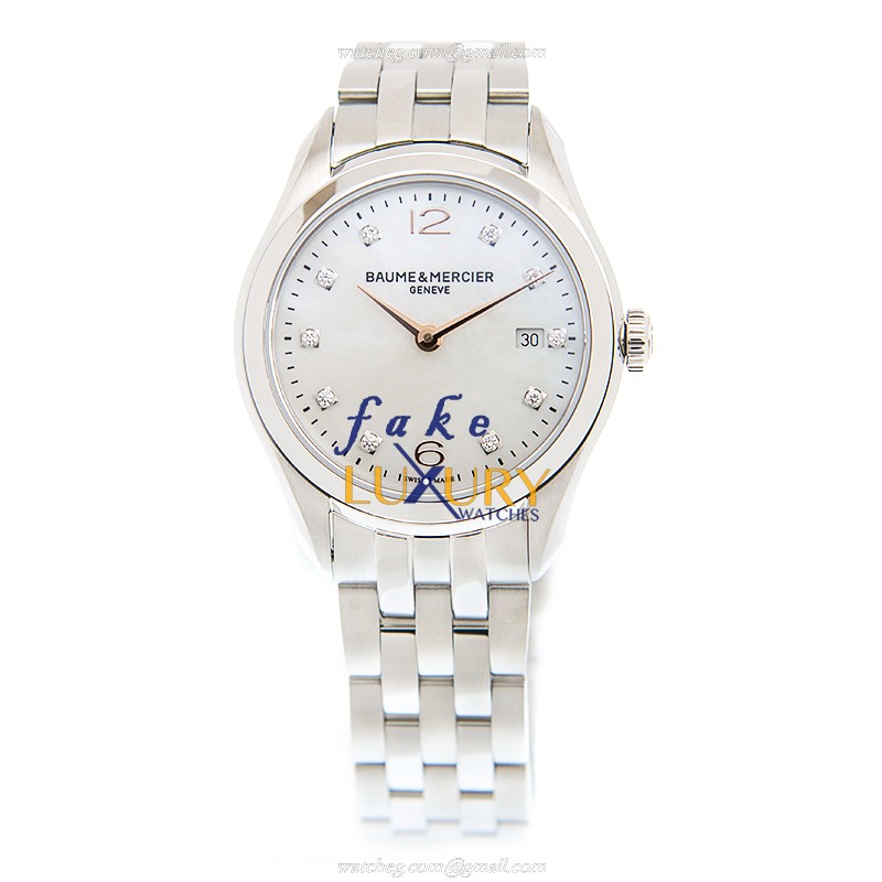 Baume & Mercier M0A10176 CLIFTON Quartz 30mm Steel Silver Dial | Replica Watch - Image 2
