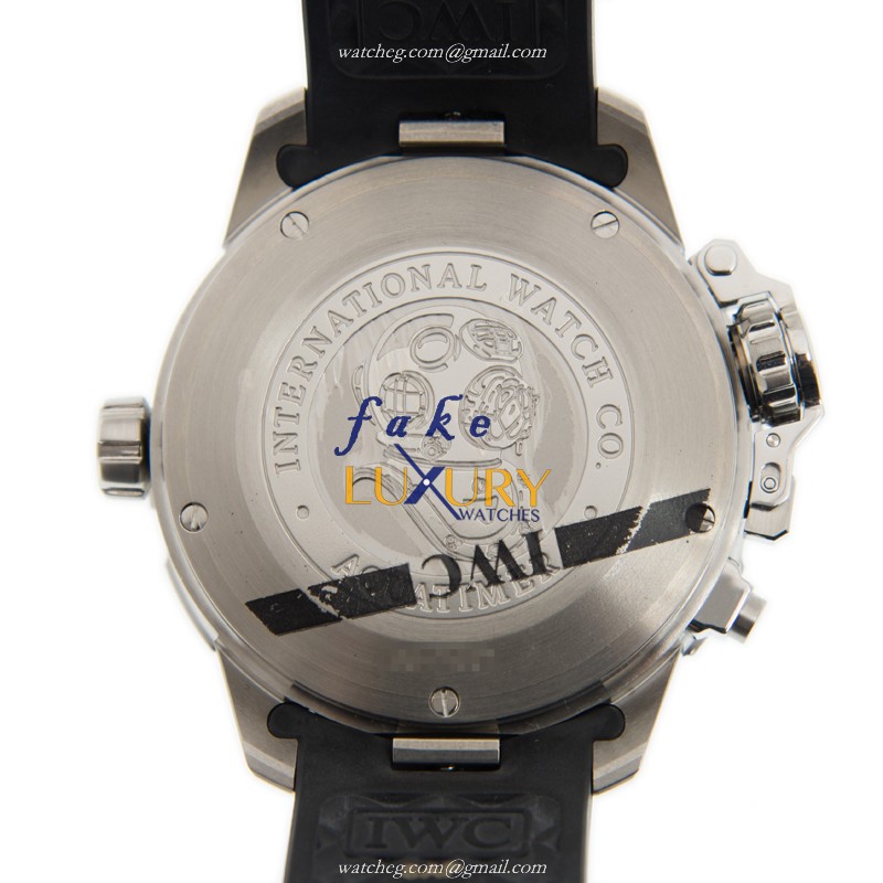 IWC IW354702 Aquatimer Replica Watch, Automatic Movement, Black Dial, Steel Case - Image 3