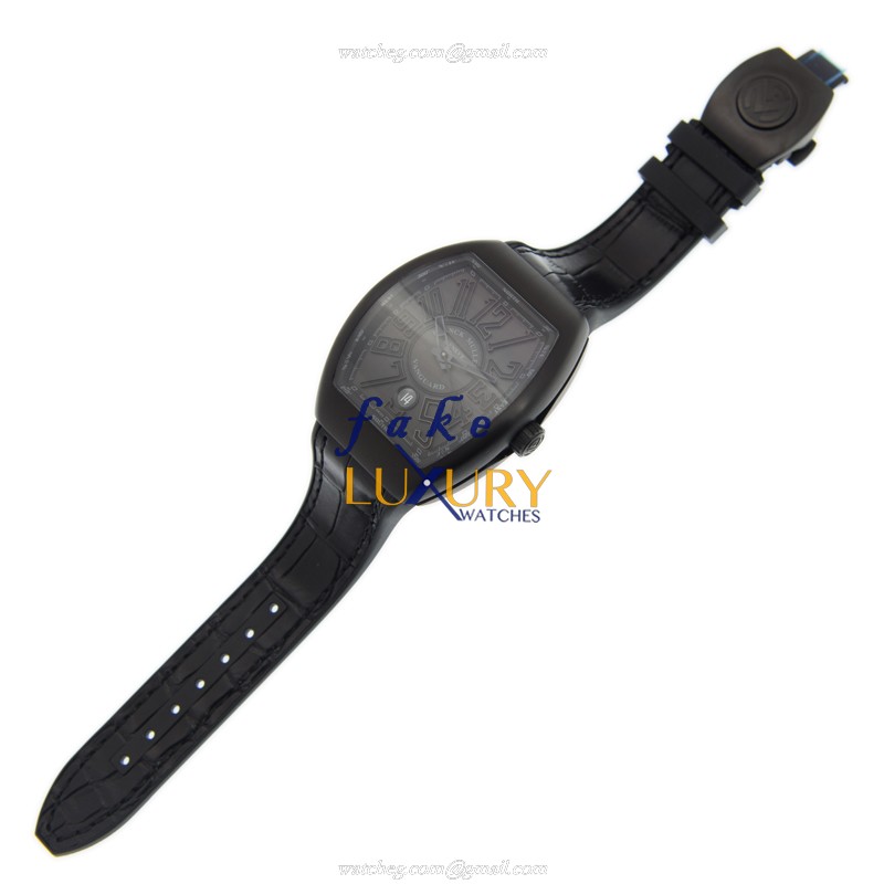 Franck Muller V 41 SC DT TT NR BR NR VANGUARD Automatic Steel Alligator Replica Watch - Image 2