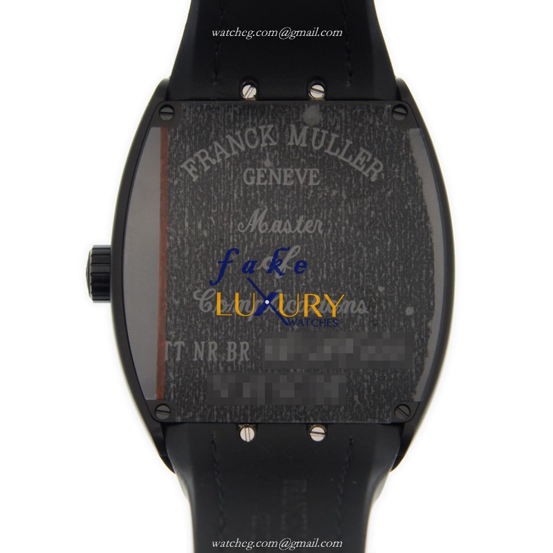 Franck Muller V 41 SC DT TT NR BR NR VANGUARD Automatic Steel Alligator Replica Watch - Image 3