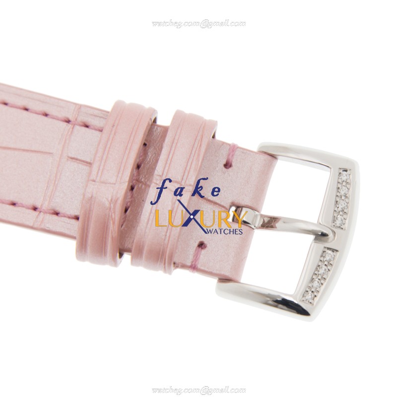 Franck Muller 952 QZ SNR D CD OG LONG ISLAND Quartz 18kt White Gold & Diamond Replica Watch, Pink - Image 4