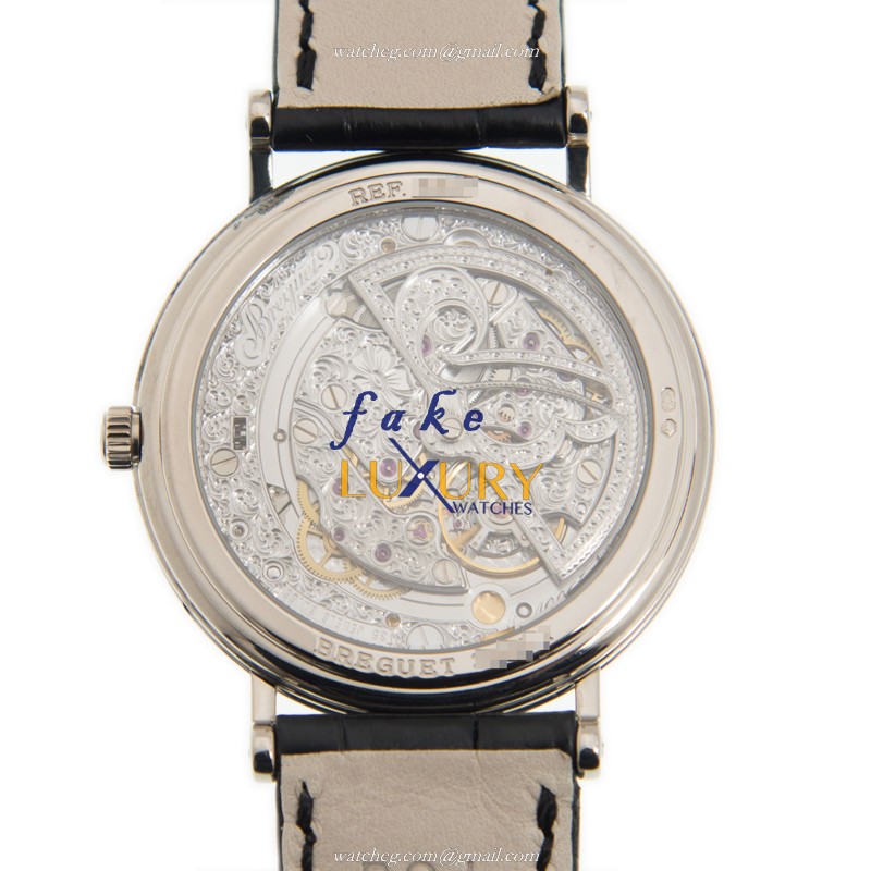 Breguet 3337BB/1E/986 - Replica Watch - Silver Dial - Automatic - 18kt White Gold Case - Image 2
