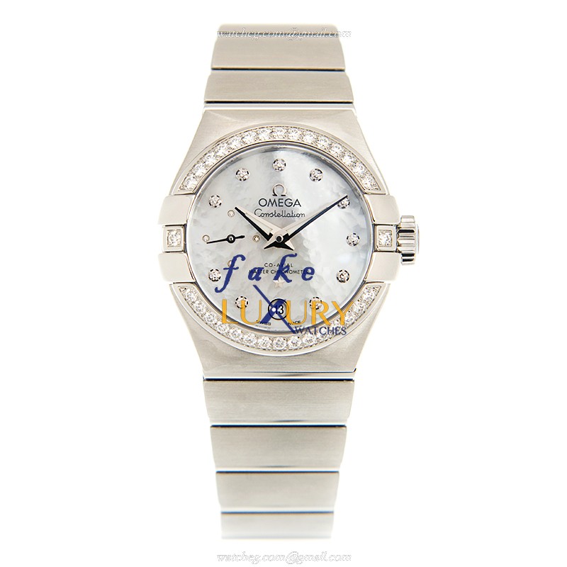 Omega 127.15.27.20.55.001 CONSTELLATION Automatic Stainless Steel - White Dial - Replica Watch - Image 2