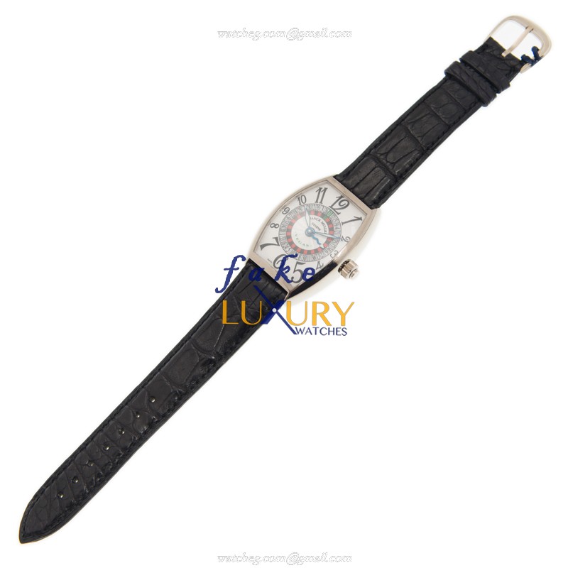 Franck Muller 5850 VEGAS OG - CINTREE CURVEX - Automatic - 18kt White Gold - Replica Watch - 5850 - Image 2