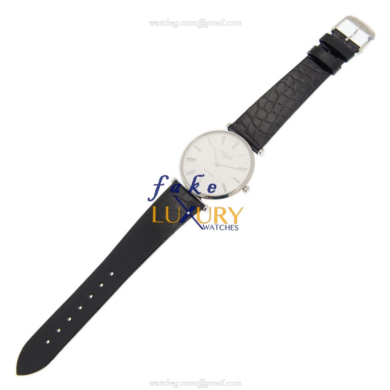 Longines L4.908.4.71.2 LA GRANDE Automatic Silver Dial Replica Watch - Image 2