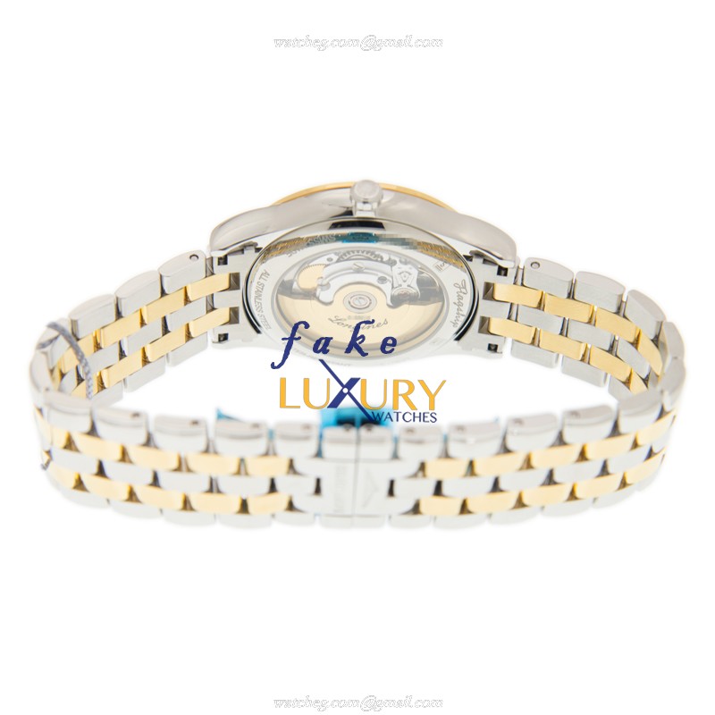 Longines L4.899.3.32.7 Flagship Replica Watch Automatic Movement 18kt Gold Steel Two Tone Strap - Image 4