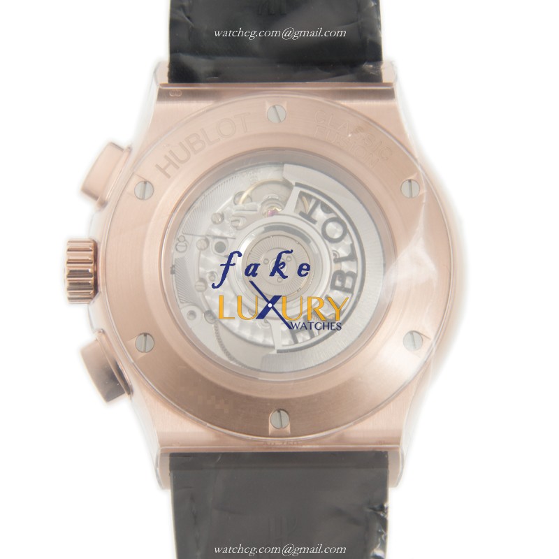 Hublot 525.OX.0180.LR Classic Fusion Auto 18kt Rose Gold Replica Watch - Swiss Movement - Image 3