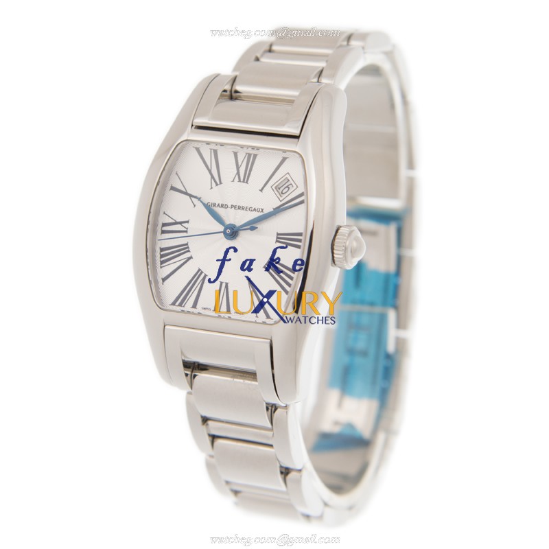 Girard Perregaux Richeville 26570.1.11.143A Automatic Silver Dial Stainless Steel Replica Watch - Image 3