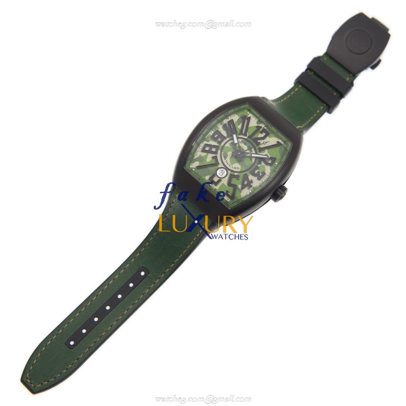 Franck Muller V 45 SC DT CAMOU TT.NR.MC.VE | Vanguard | Automatic | Steel | Replica Watch - Image 2
