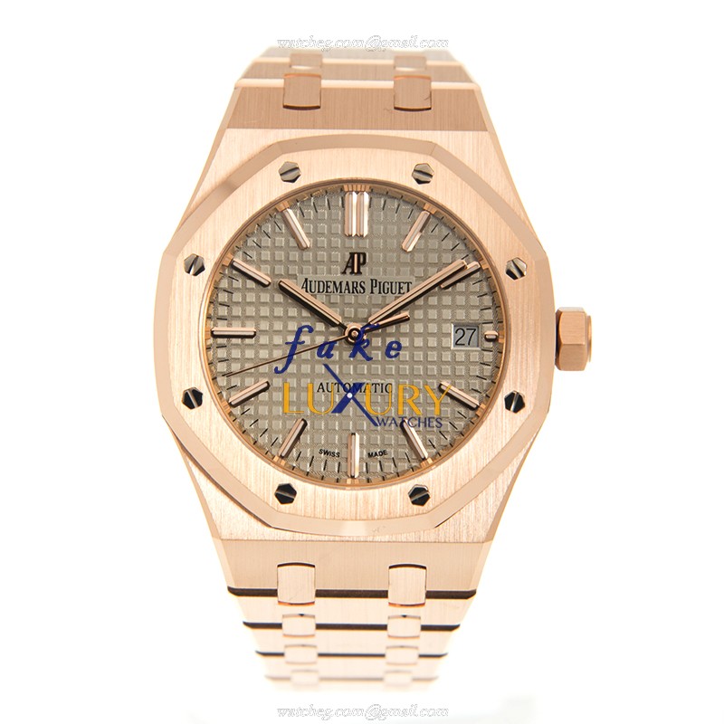 Audemars Piguet 15450OR.OO.1256OR.01 - Replica Watch - Royal Oak Automatic - 18kt Rose Gold - Image 2