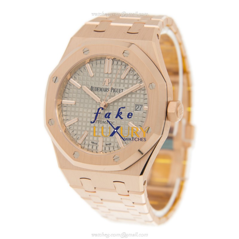 Audemars Piguet 15450OR.OO.1256OR.01 - Replica Watch - Royal Oak Automatic - 18kt Rose Gold - Image 3