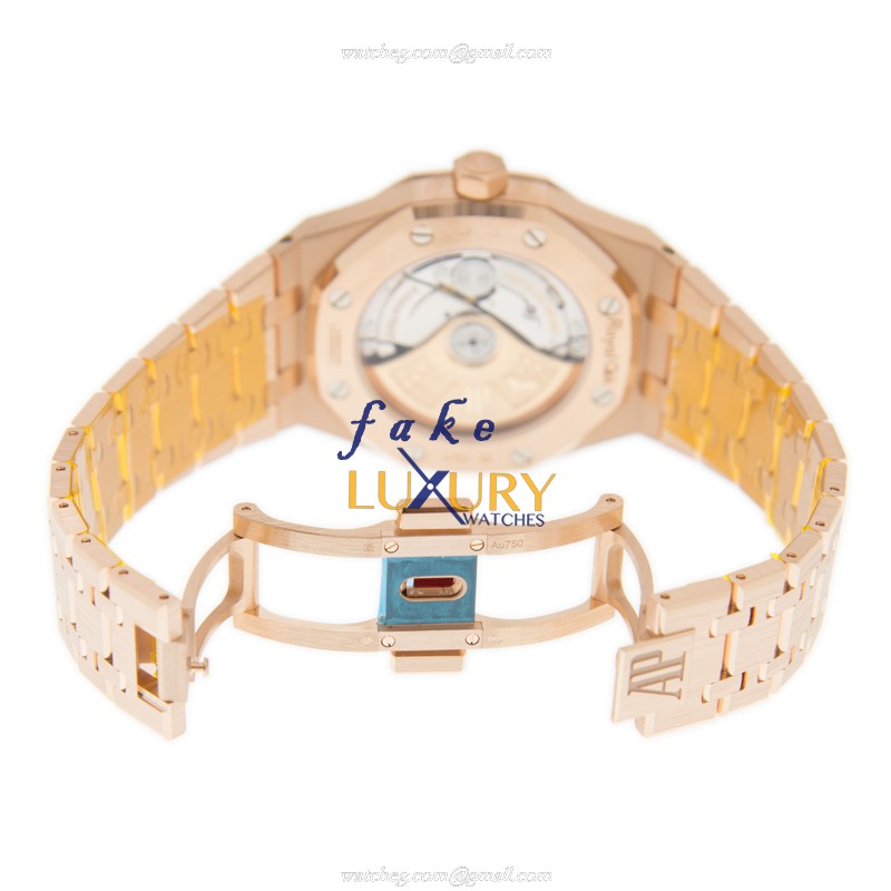 Audemars Piguet 15450OR.OO.1256OR.01 - Replica Watch - Royal Oak Automatic - 18kt Rose Gold - Image 5