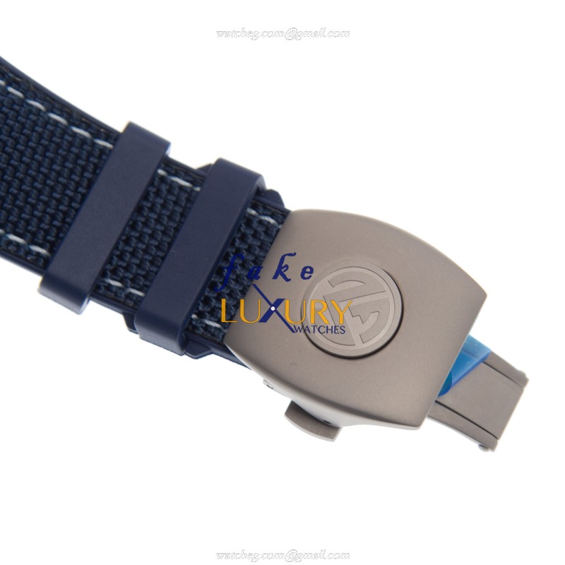Franck Muller V 45 SC DT CAMOU TT.MC.BL - Replica Watch - Automatic - Blue Dial - Steel Case - Image 4