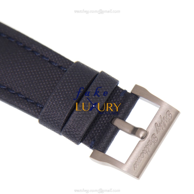 Blancpain 5015-12B40-52A Fifty Fathoms Replica Watch - Automatic - PVD Titanium - Blue Dial - Image 4
